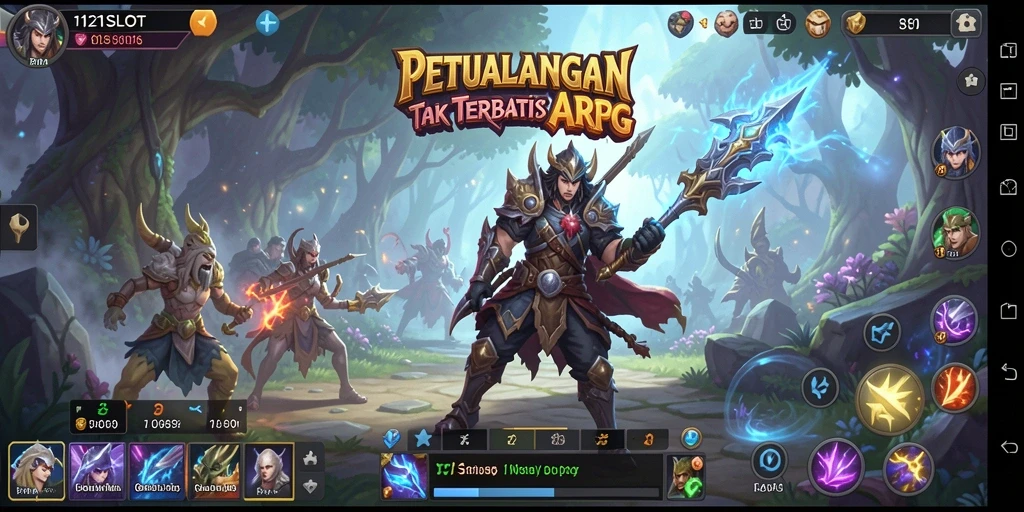 Tampilan gameplay mendebarkan dari 1121SLOT yang menunjukkan aksi pertempuran.