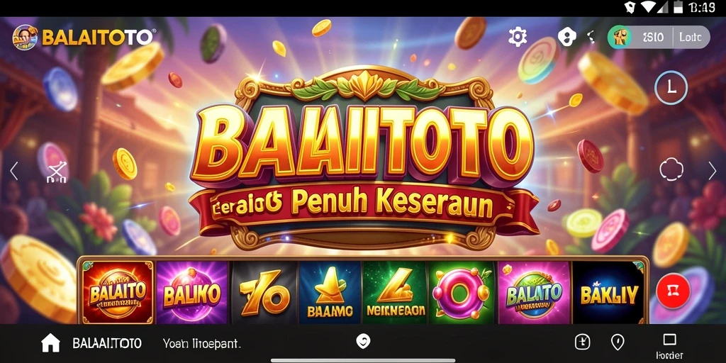 Tampilan seru gameplay Slot di BALAITOTO dengan efek visual menawan.