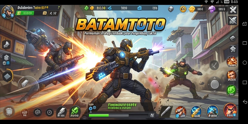 Tampilan gameplay seru dan penuh strategi di BATAMTOTO.