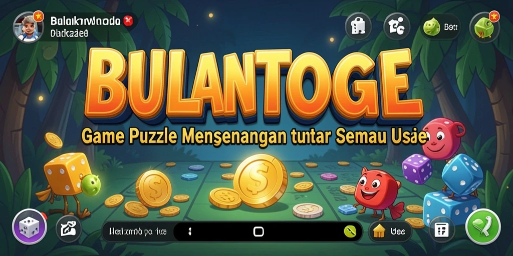Tangkapan layar gameplay BULANTOGEL yang penuh teka-teki.