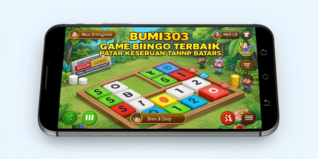 Tampilan gameplay seru BUMI303 dengan suasana Bingo yang menegangkan.