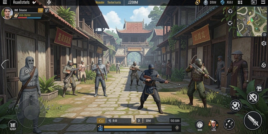 Gameplay J200M yang menarik dan imersif dalam simulasi.
