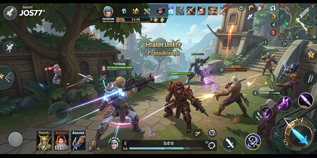 Tampilan screenshot utama dari JOS77 yang menunjukkan antarmuka aplikasi Utility.