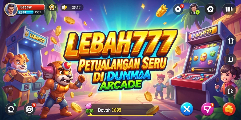 Tampilan gameplay LEBAH777 yang menyenangkan dan penuh warna.