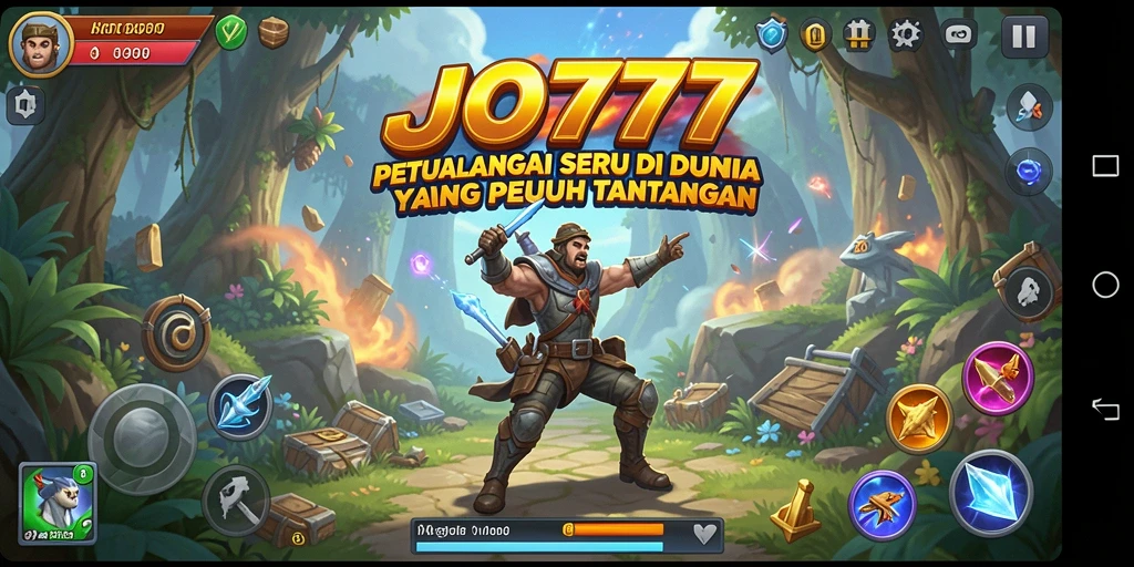 Tangkapan layar menunjukkan aksi petualangan seru di <strong>LJO777</strong>.