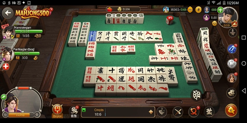 Gameplay menarik dari MAHJONG500 dalam petualangan MMORPG yang seru.