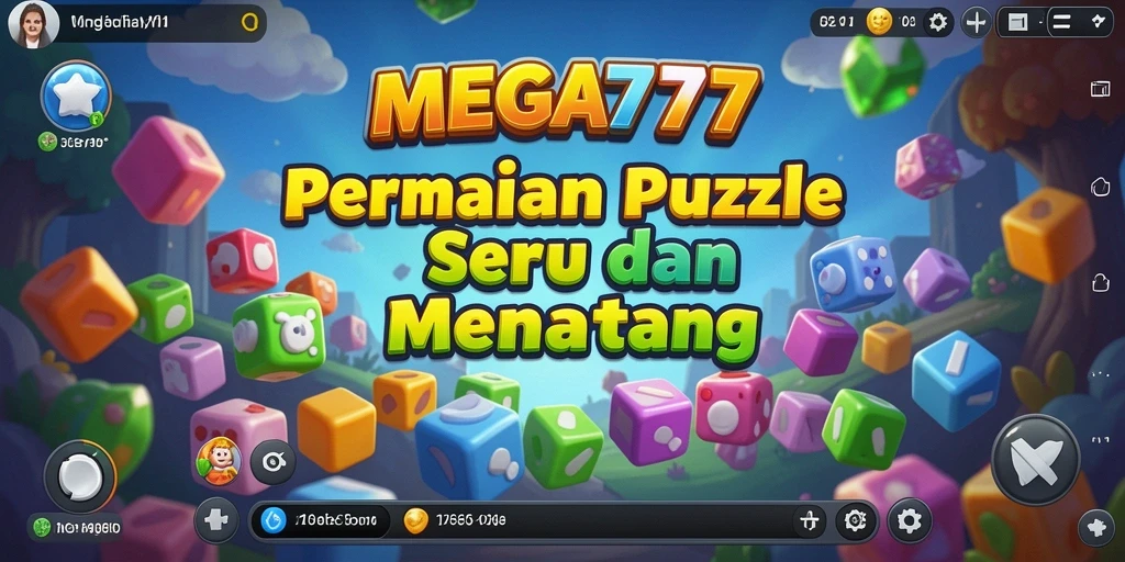 Tampilan gameplay menarik dari MEGA777 yang penuh warna.
