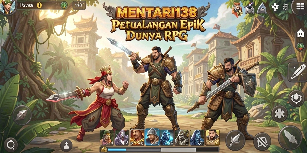 Screenshot gameplay menarik dari MENTARI138, menampilkan aksi RPG yang seru.