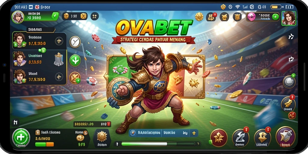 Tampilan gameplay <strong>OVABET</strong> yang mendebarkan dan penuh strategi.