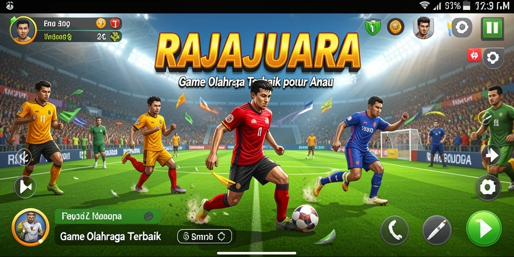 Tampilan mendebarkan dari pertandingan dalam RAJAJUARA.