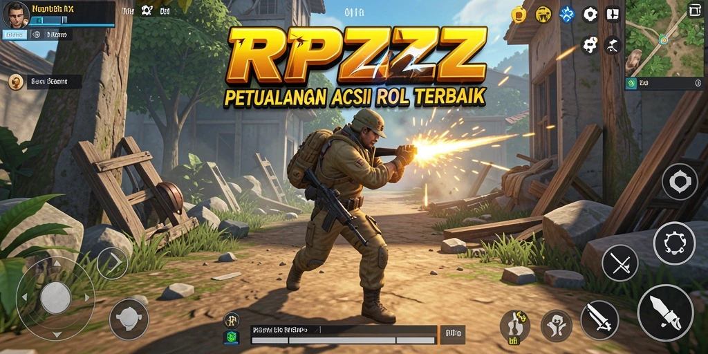 Screenshot utama menunjukkan aksi mendebarkan dalam gameplay ARPG.