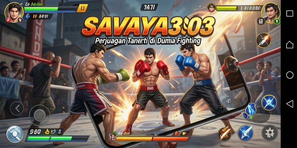 Tampilan seru dari pertarungan epik di SAVAYA303.