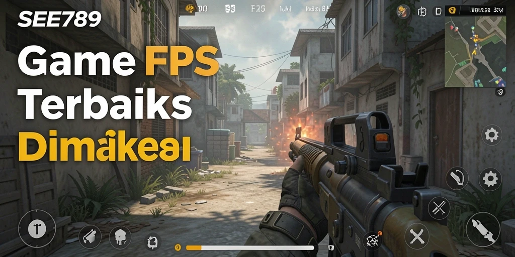 Tampilan gameplay SEE789 yang mendebarkan dengan aksi tembak-menembak intens.