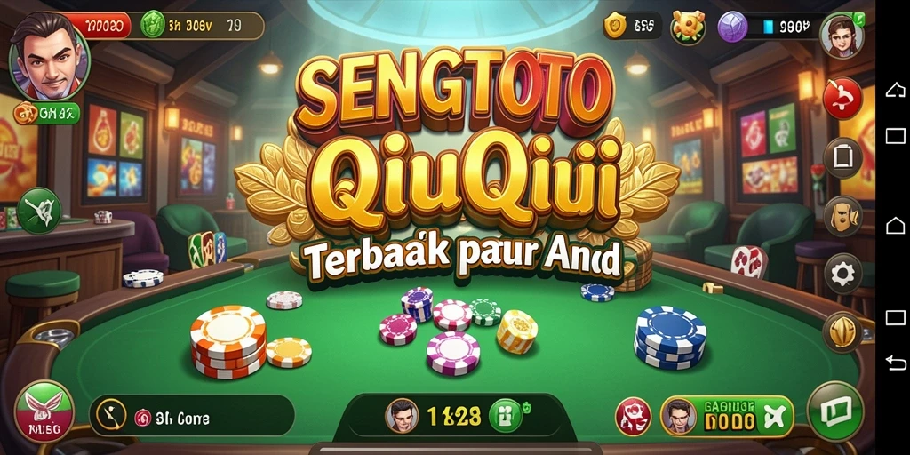 Gameplay menarik yang menampilkan serunya bermain QiuQiu.