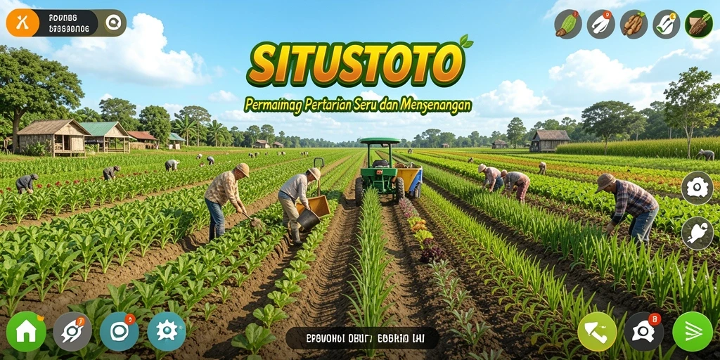 Gameplay menarik dari SITUSTOTO yang penuh dengan aktivitas pertanian.