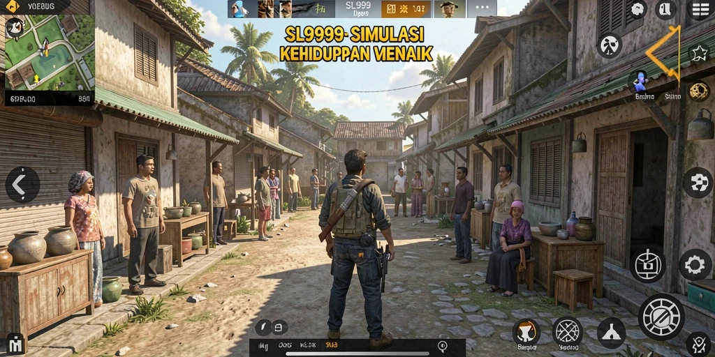 Tangkapan layar gameplay SL999 yang seru dan interaktif.