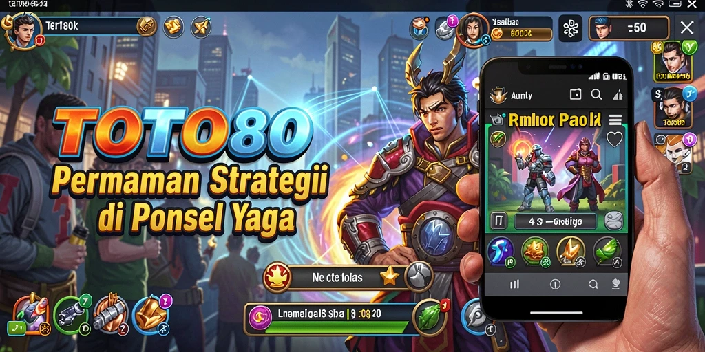 Tampilan gameplay menarik dalam permainan SLG TOTO80.