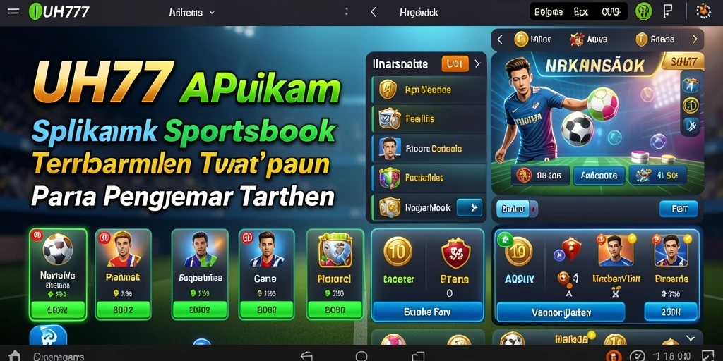 Screenshot utama UH77 menampilkan gameplay taruhan yang mendebarkan.